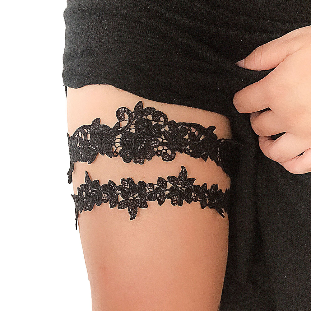 K02 Fashion Soft Sexy Lace Gar – обзор и цена Garter Belt Set
