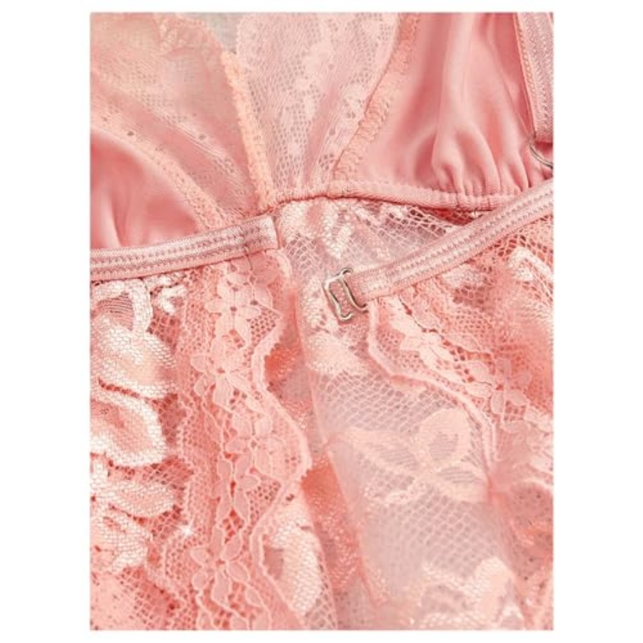 OYOANGLE Women's 2 Pcs Pajama  – обзор и цена Cami Top Lace
