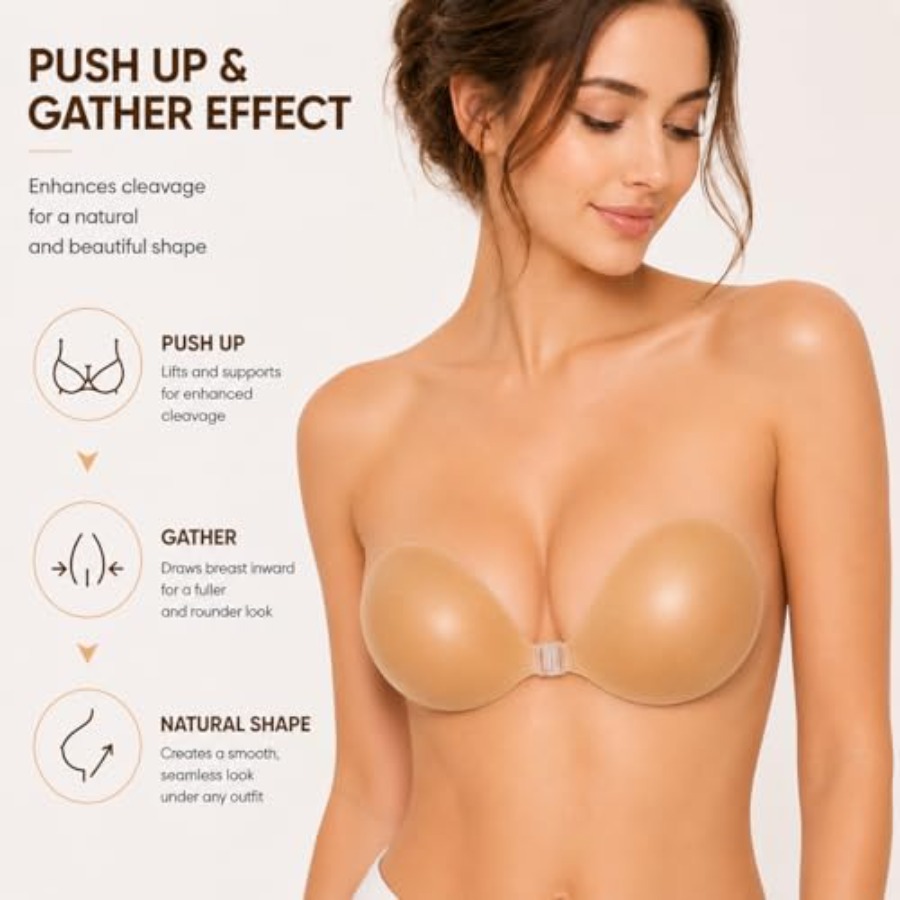 Hasimor Sticky Bra Ultra Thin  – обзор и цена Strapless Bra Backless