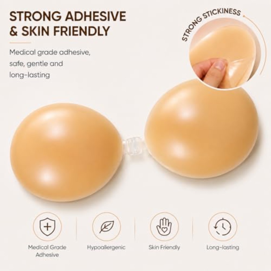 Hasimor Sticky Bra Ultra Thin  – обзор и цена Strapless Bra Backless