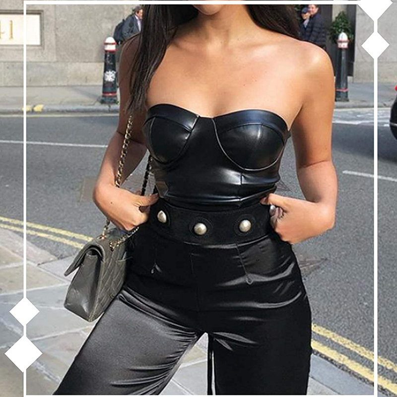 Women Leather Corset Bustiers  – обзор и цена Corset Waist Cinch