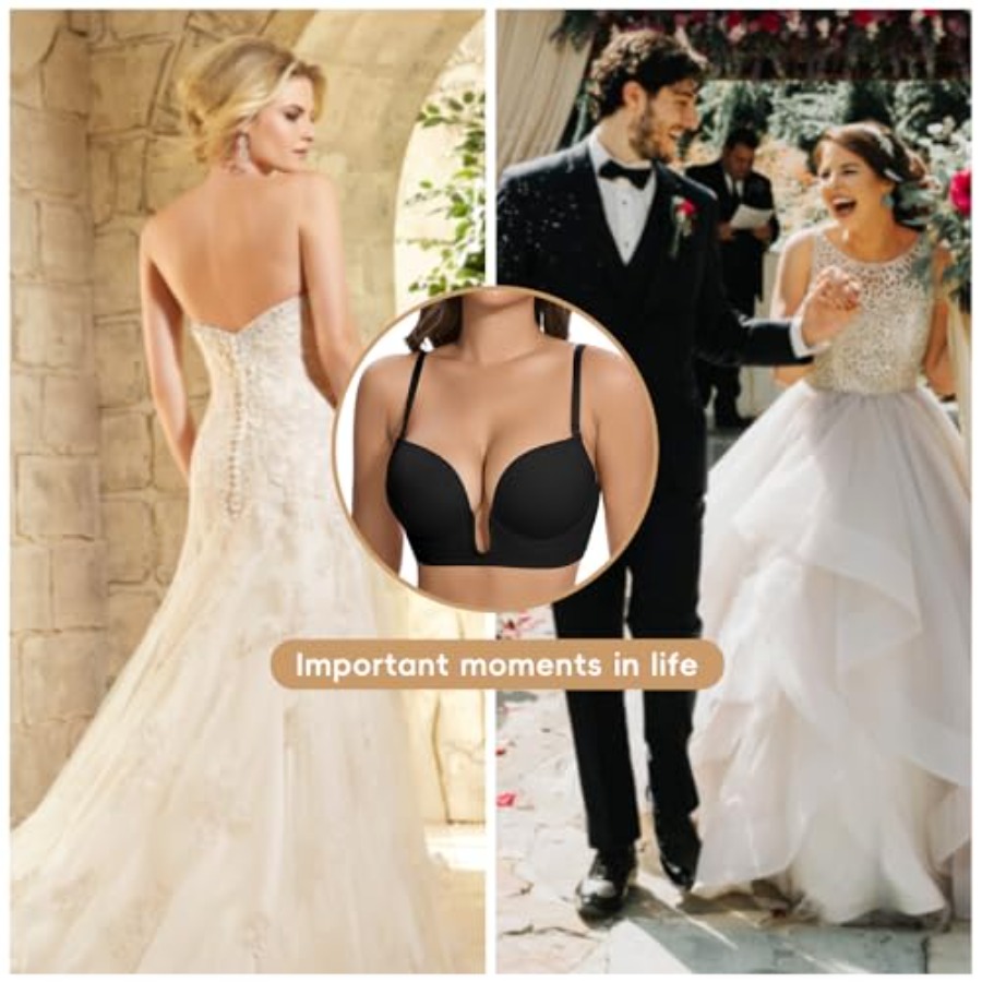JOYSHAPER Plunge Bras for Wome – обзор и цена Push Up Bra Padded
