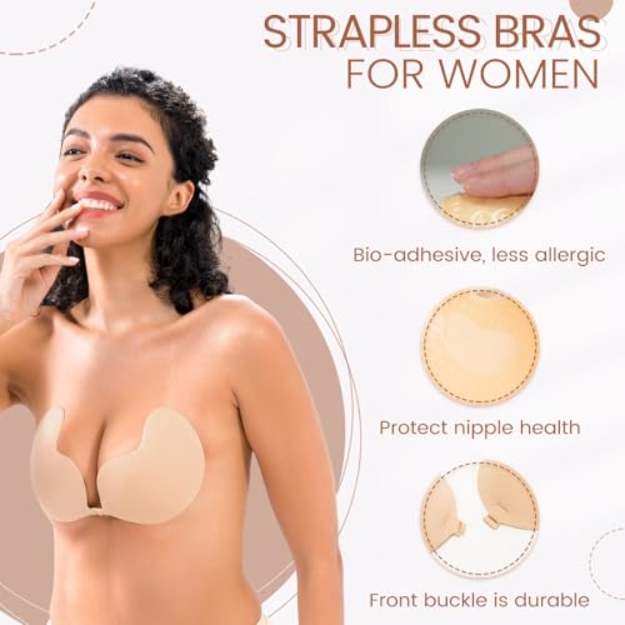Sticky Bra Backless Adhesive S – обзор и цена Strapless Bra Backless