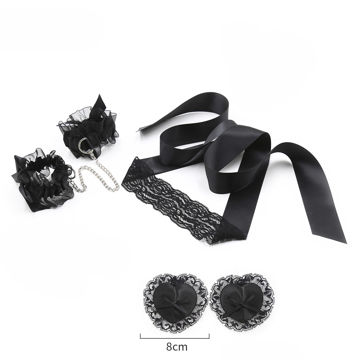 Lace Sex Toy Set Adult Handcuf – обзор и цена Nipple Cover Pasties