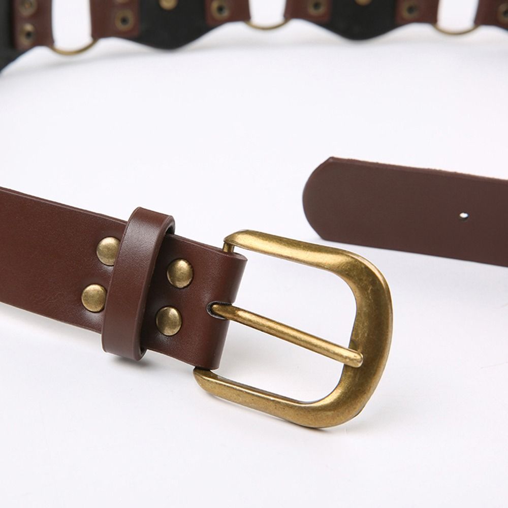 Grommet PU Leather Waist Belt  – обзор и цена Corset Waist Cinch