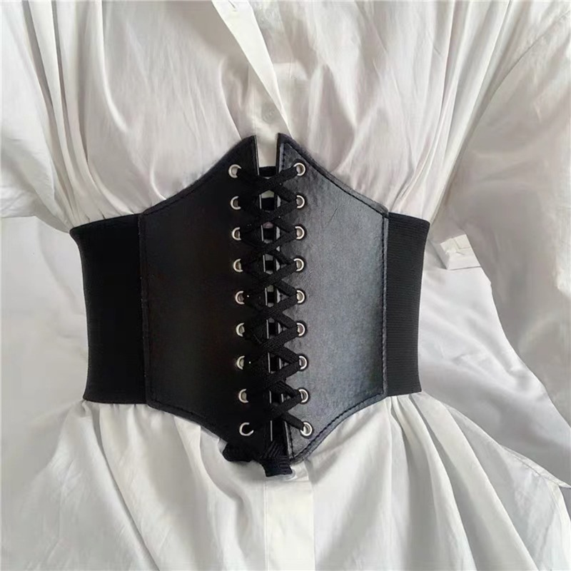 Fashion Corset Wide Belts Faux – обзор и цена Corset Waist Cinch
