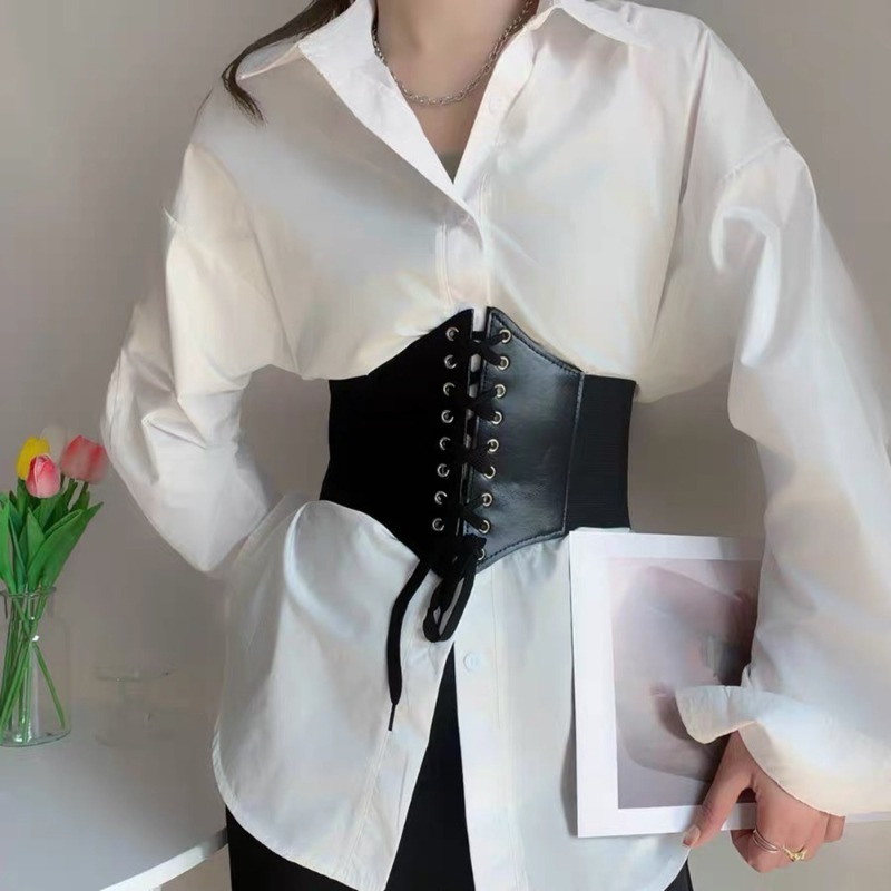 Fashion Corset Wide Belts Faux – обзор и цена Corset Waist Cinch
