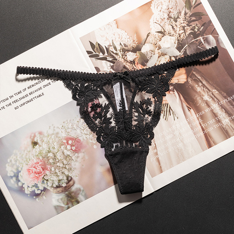 Lace Panties Sexy Thong Women  – обзор и цена Seamless Underwear Women