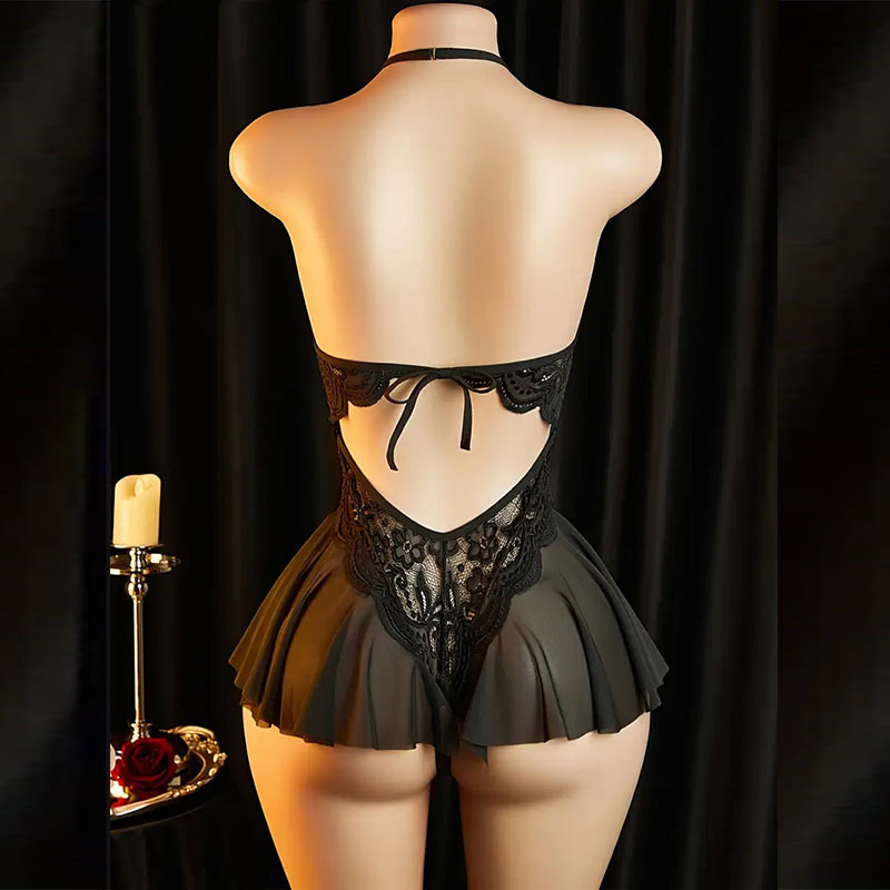 Crotchless Naughty Lingerie Fo – обзор и цена Lace Teddy Lingerie