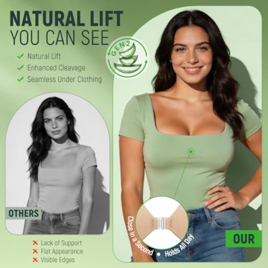 Ultra Invisible Sticky Bra Pus – обзор и цена Strapless Bra Backless