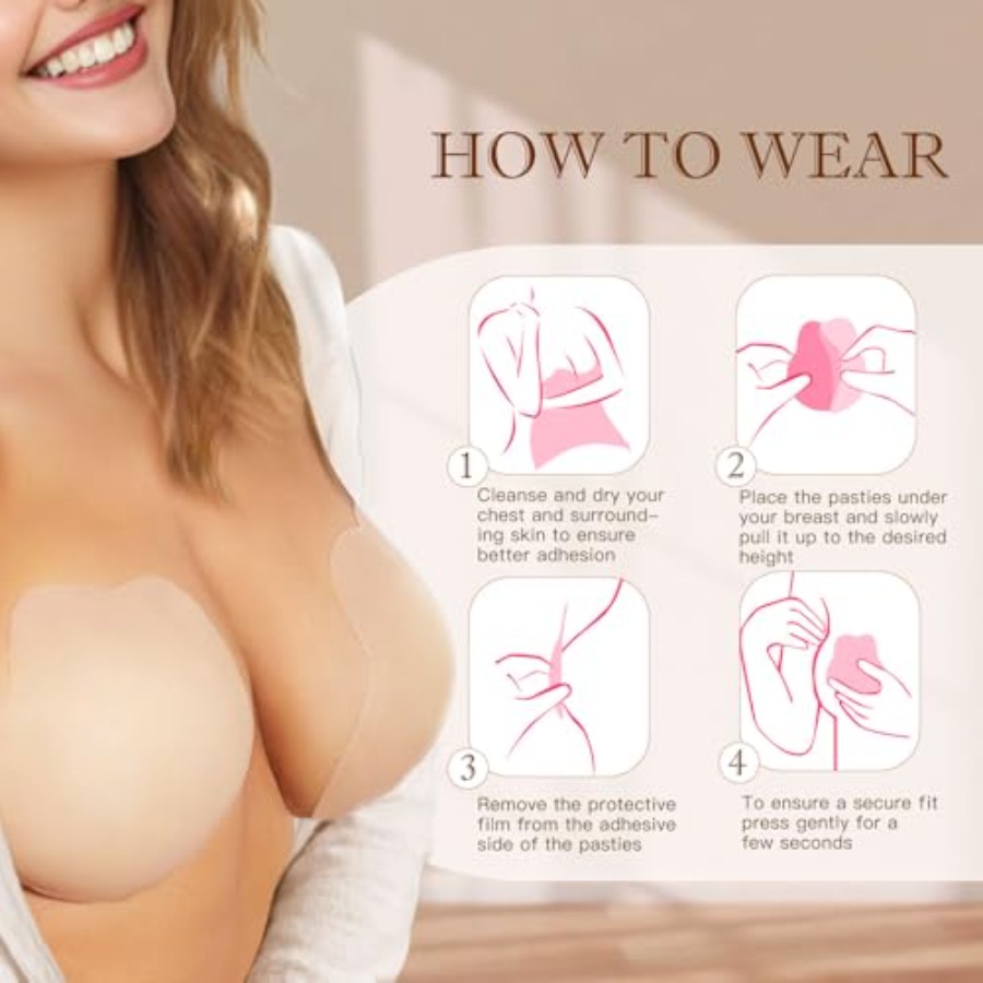 Zacca Sticky Bra for Women, Ad – обзор и цена Push Up Bra Padded