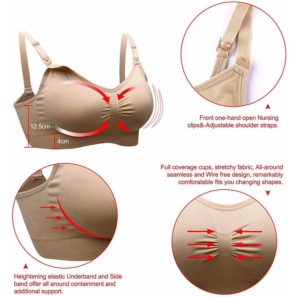 Wirefree Nursing Clothing Cott – обзор и цена Nursing Bra Sleep