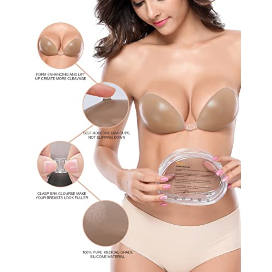 Wingslove Sticky Adhesive Bra  – обзор и цена Strapless Bra Backless