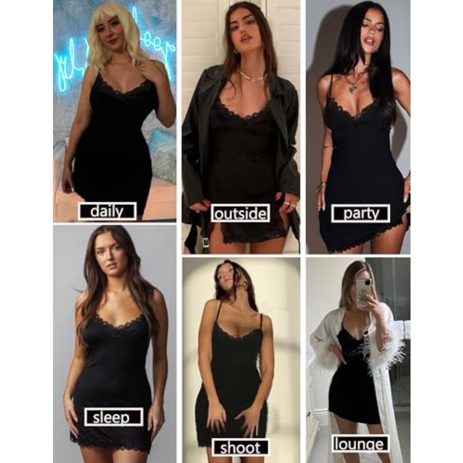 Womens Nightgown Sexy Lace Sle – обзор и цена Babydoll Chemise Night