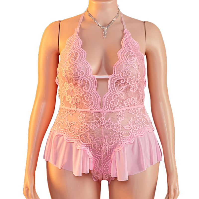 Plus Size 1XL-4XL Teddy perspe – обзор и цена Lace Teddy Lingerie