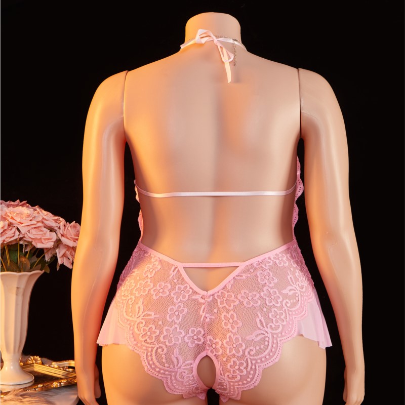 Plus Size 1XL-4XL Teddy perspe – обзор и цена Lace Teddy Lingerie