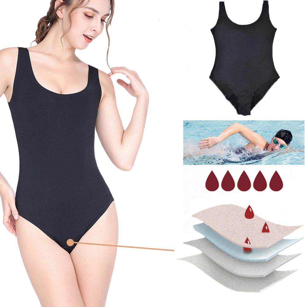 Menstrual Swimsuit Women 4 Lay – обзор и цена Period Panty Absorbent