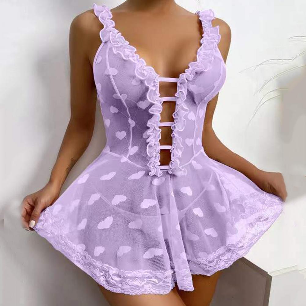 2026 Sexy Night Dress Sleevele – обзор и цена Babydoll Chemise Night