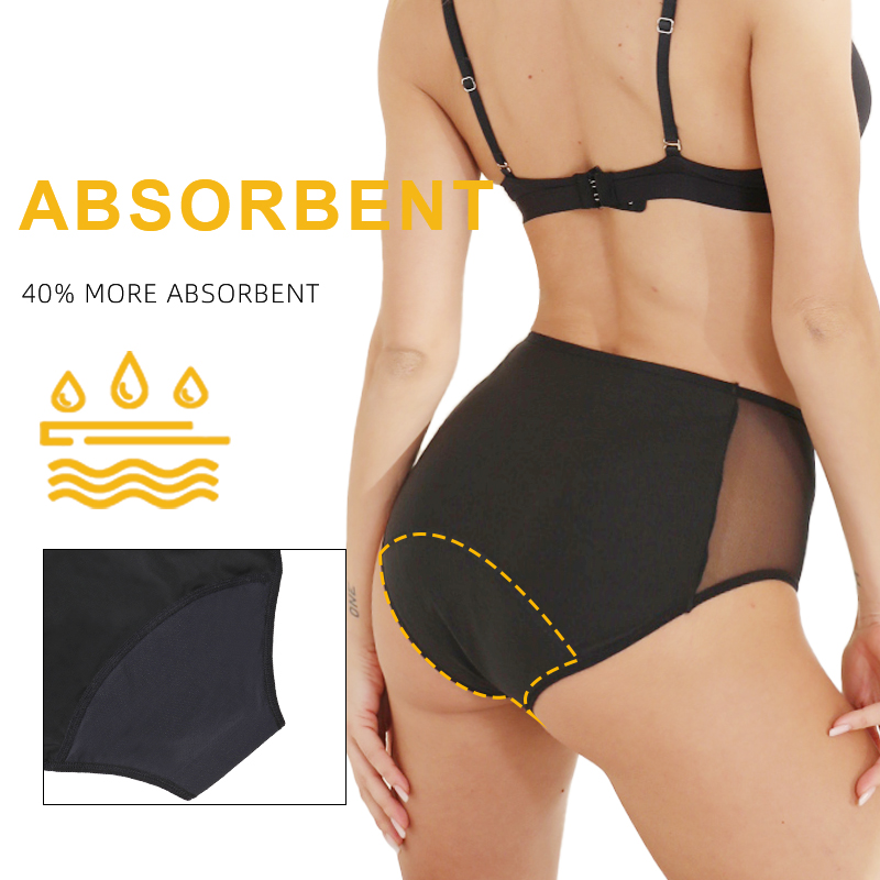 Drop shipping Women's High-wai – обзор и цена Period Panty Absorbent