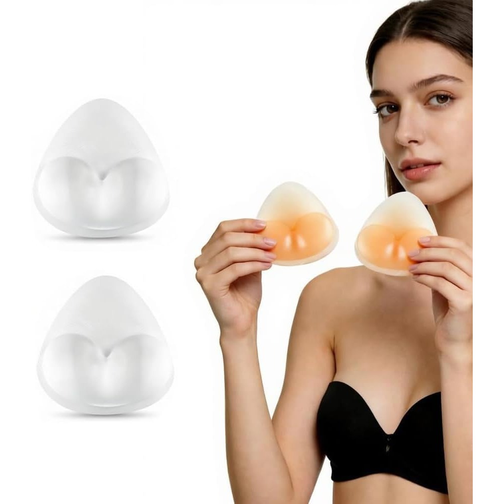 Silicone Bra Inserts, Triangle – обзор и цена Push Up Bra Padded