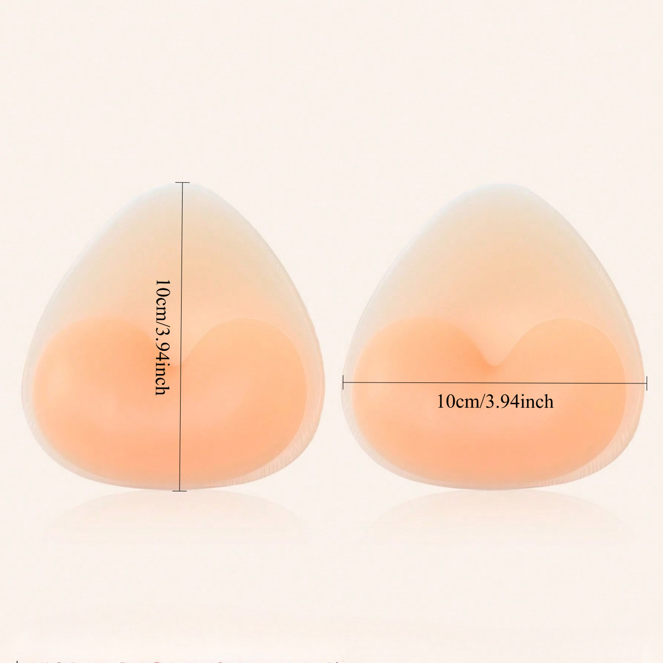 Silicone Bra Inserts, Triangle – обзор и цена Push Up Bra Padded