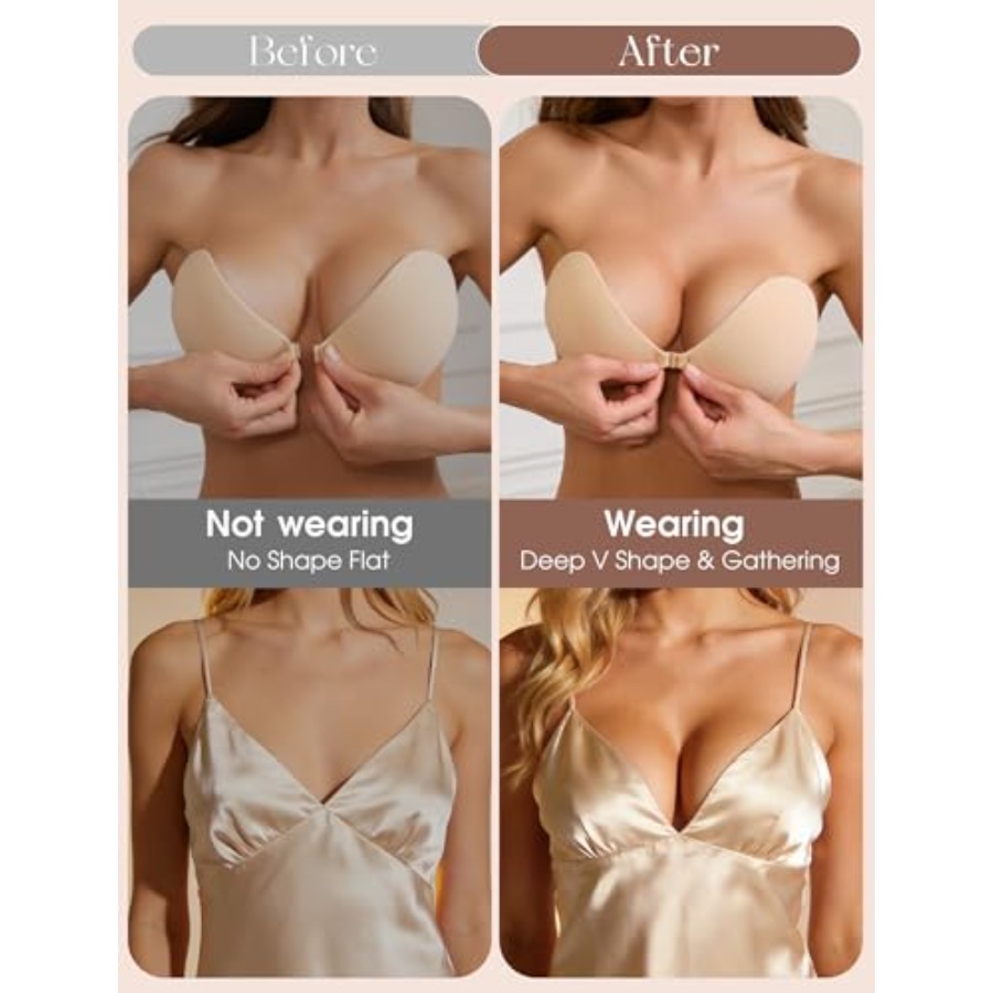 Sticky Bra Push Up Strapless A – обзор и цена Strapless Bra Backless