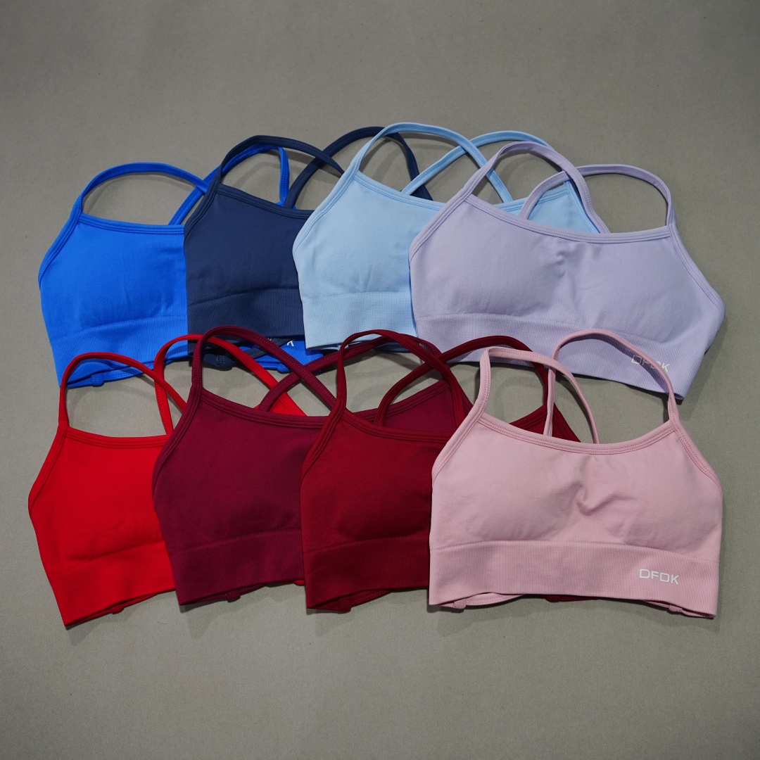 DFDK Ribbed Seamless Cross Bac – обзор и цена Push Up Bra Padded