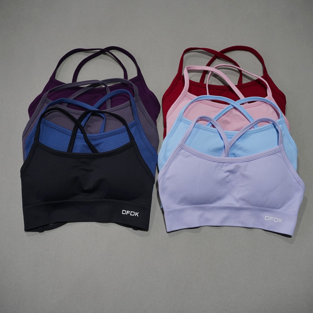 DFDK Ribbed Seamless Cross Bac – обзор и цена Push Up Bra Padded