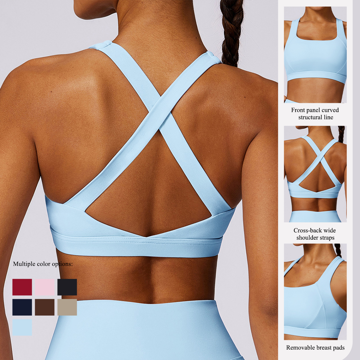 New Summer Women's Shockproof  – обзор и цена Push Up Bra Padded